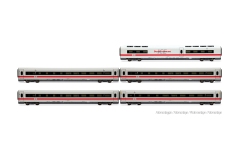 Lima HL4684 - H0 - 5-tlg. Set ICE-Personenwagen Rosenheim - Klimaschützer, DB AG, Ep. VI
